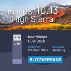 Bootstick Reparatur macOS High Sierra